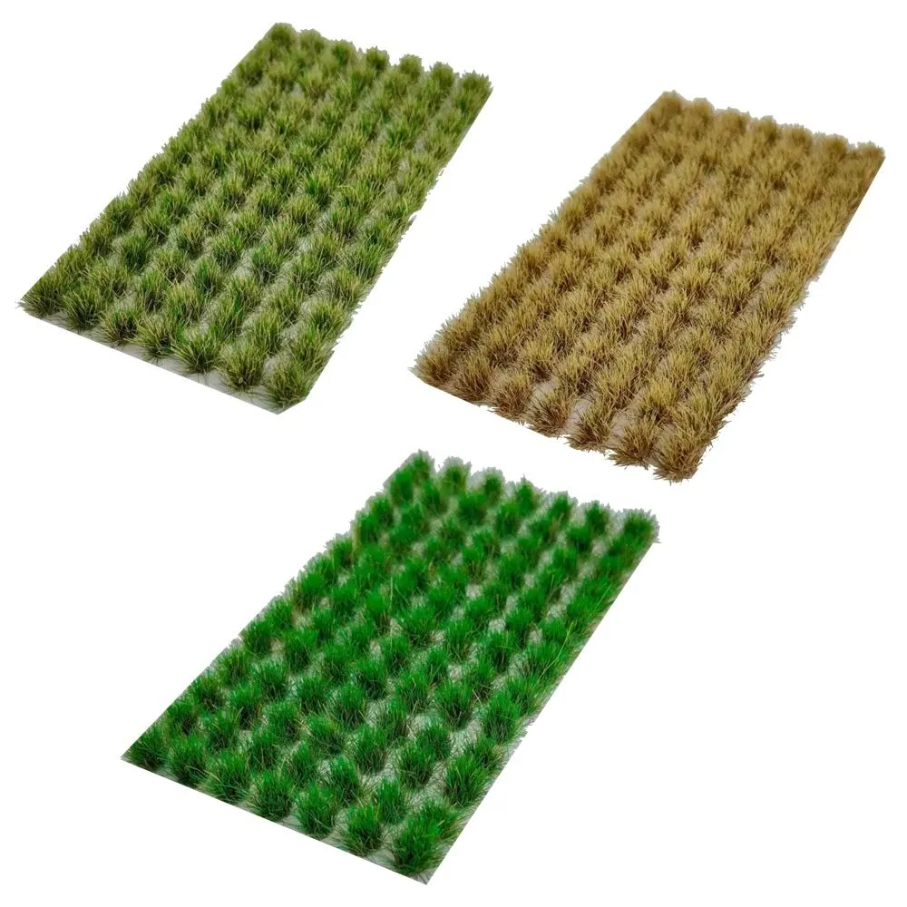 Miniature Artificial Landscape Grass Set of 3 - 11cm