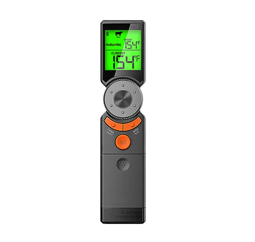 Foldable Barbecue Thermometer,Smart Kitchen Home Baking Food Thermometer