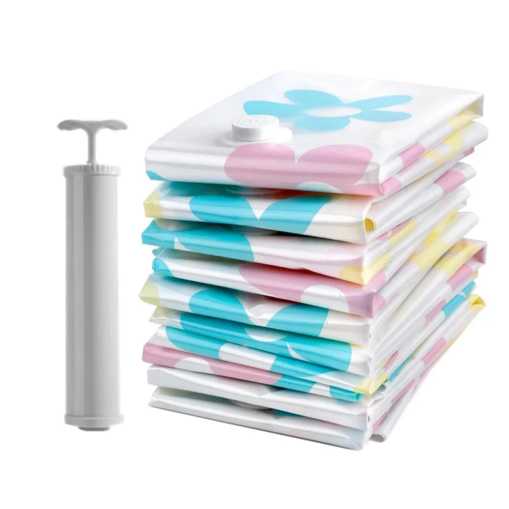 11 Pieces/Set Thickened Vacuum Compression Storage Bags For Quilts Clothes