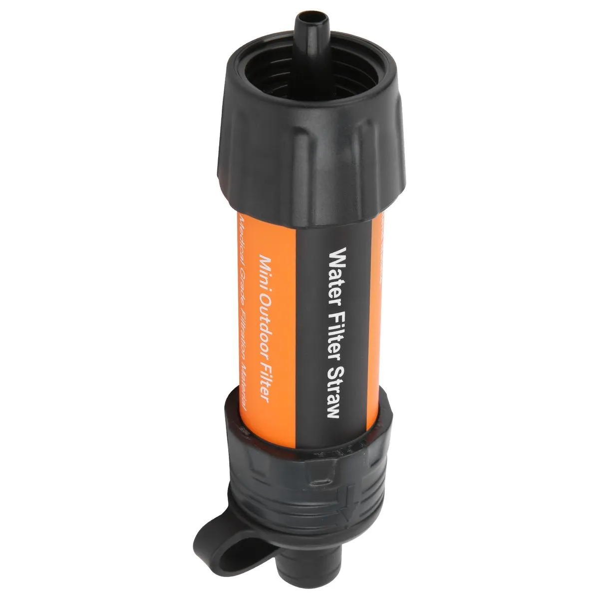 Outdoor Water Filter Straw Orange1 Piece