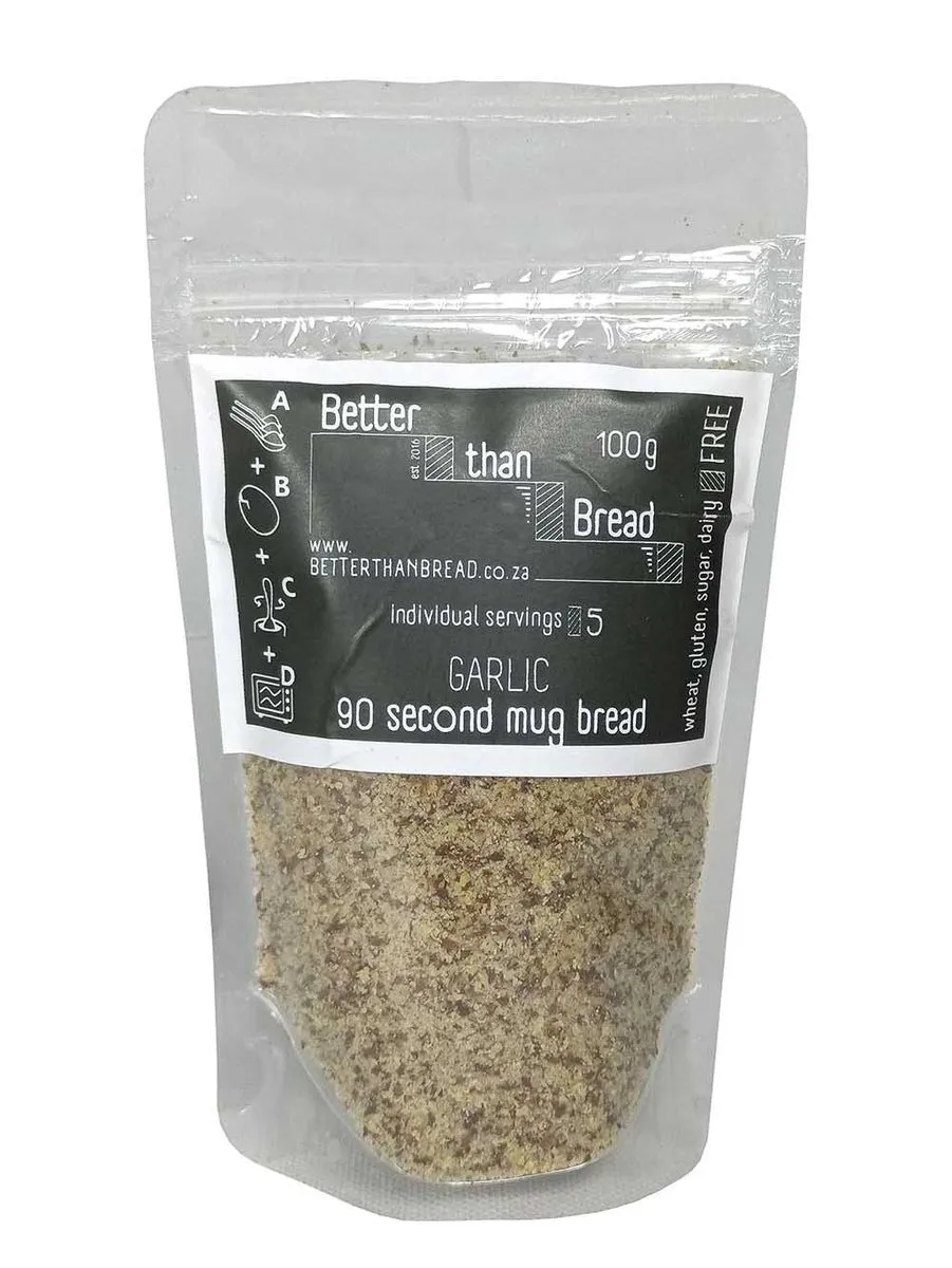 BULK 12 units of Better Than Bread - GARLIC 90 Second Mug Bread