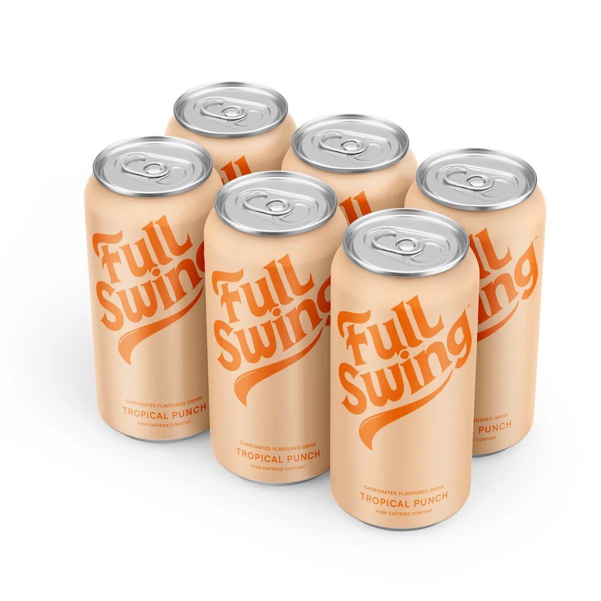 Full Swing Alternative Energy Drink Tropical Punch (6 x 440ml)
