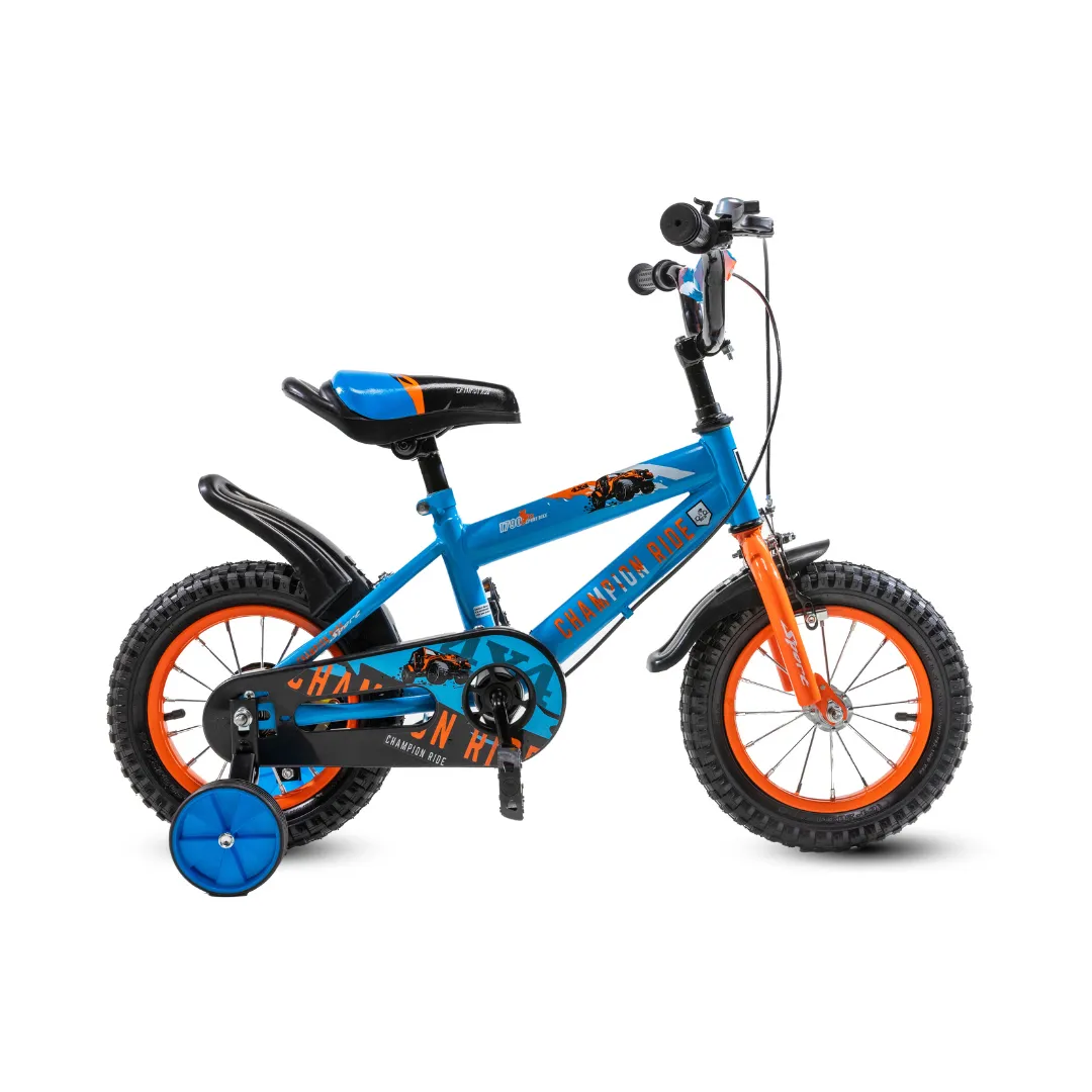 Champion Ride - 12" Kids Bike - Blue