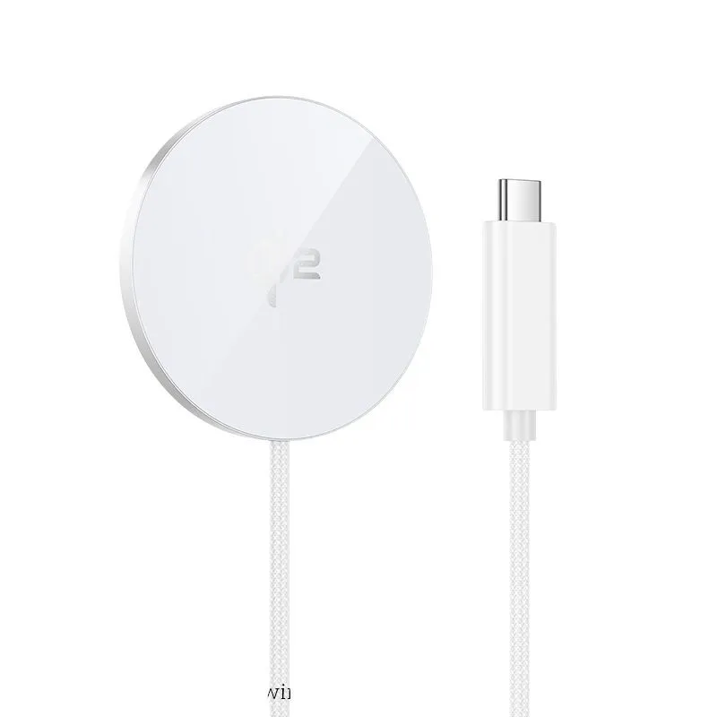 HOCO CW63 Qi2 Magnetic Fast Charger 15W Mini Wireless Charging Pad
