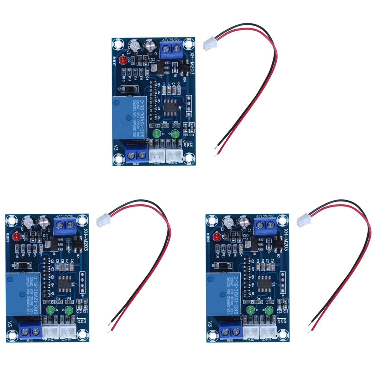 Full Automatic Water Level Controller Pump Switch Module Ac/Dc 12V