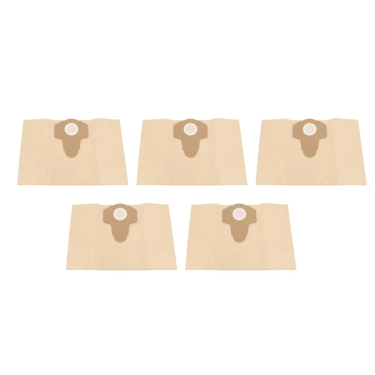 5 Pieces 20 Liter Wet Dry Vacuum Cleaner Paper Dust Collection Filter Bags