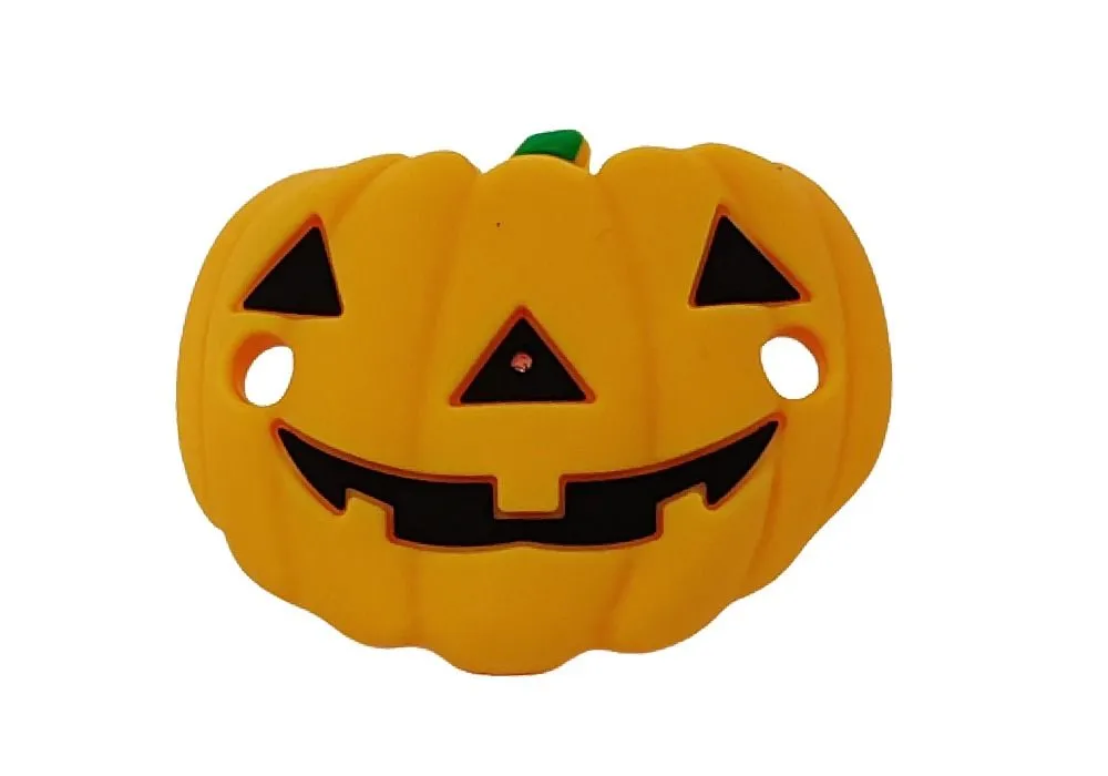 Funny Dummy Pacifiers For Babies - Halloween Pumpkin Design