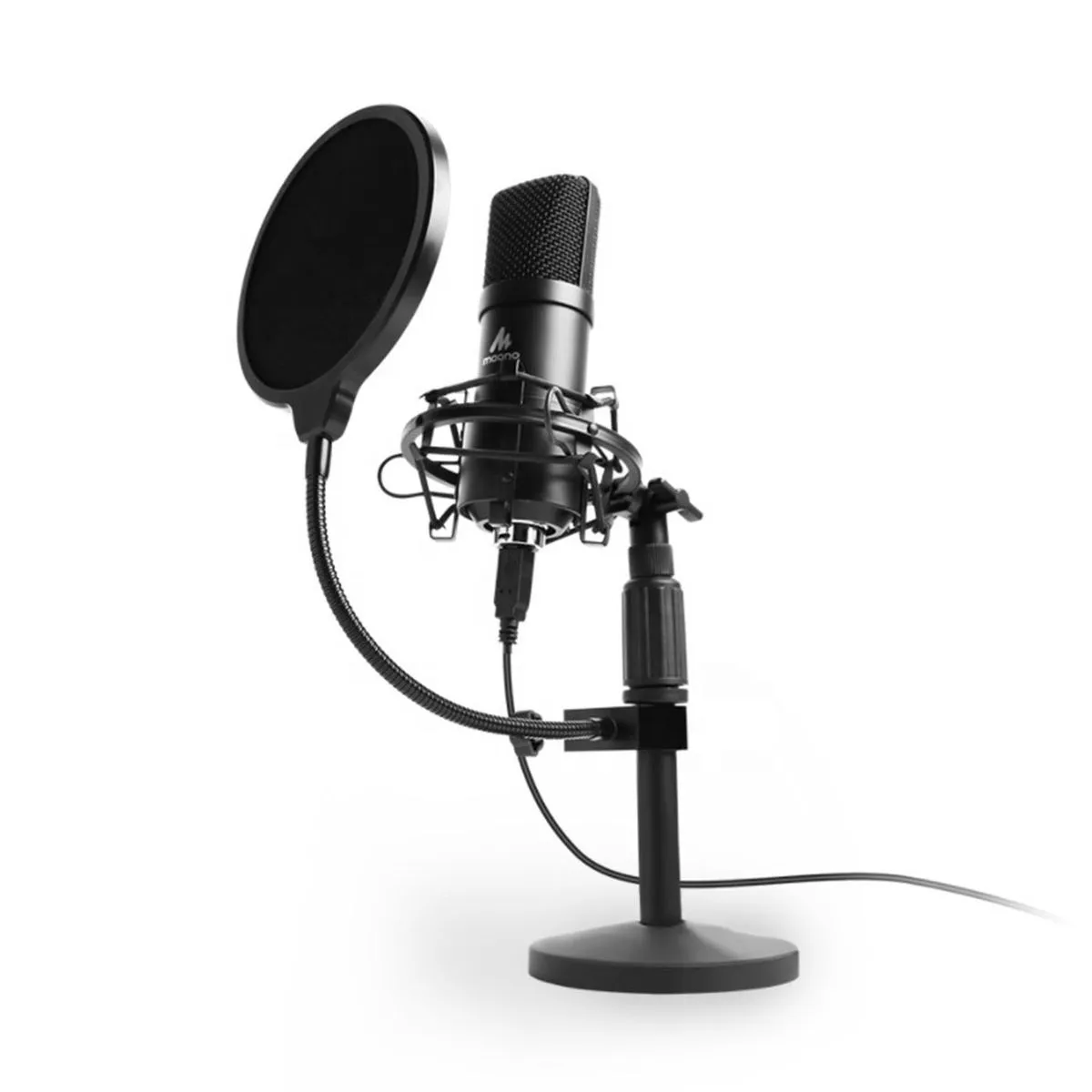 Professional Studio USB Podcast and Microphone Kit – Plug & Play