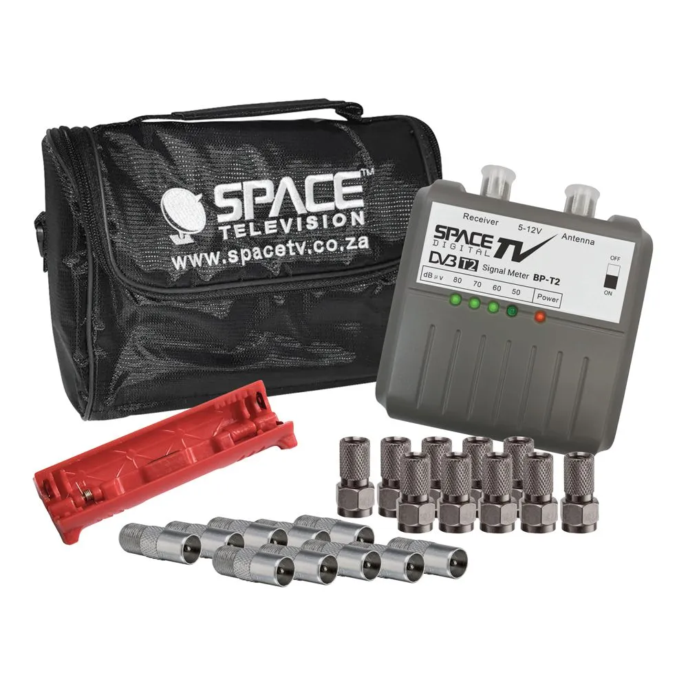 Space TV Digital Terrestrial Starter Toolkit with Toolbag