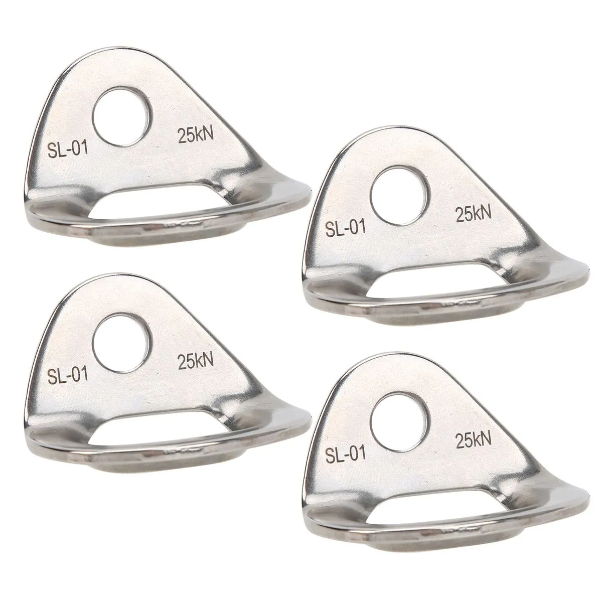 4 Pieces Stainless Steel Climbing Hangers