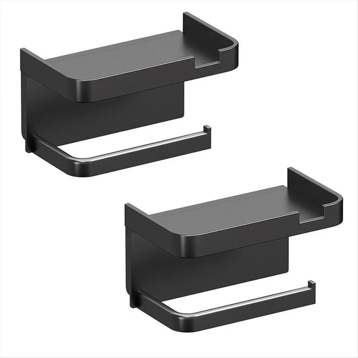 Tissue Holder Wall-Mounted Bathroom Accessories Mobile Phone Rack