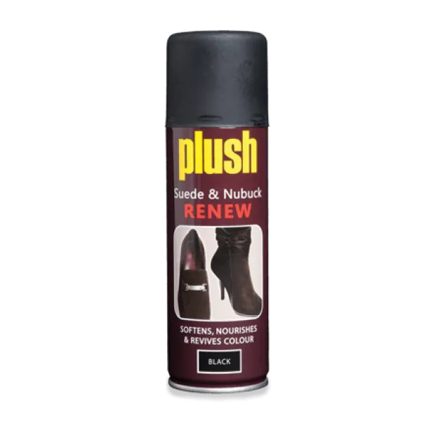Plush Suede & Nubuck Renew Black 200ml