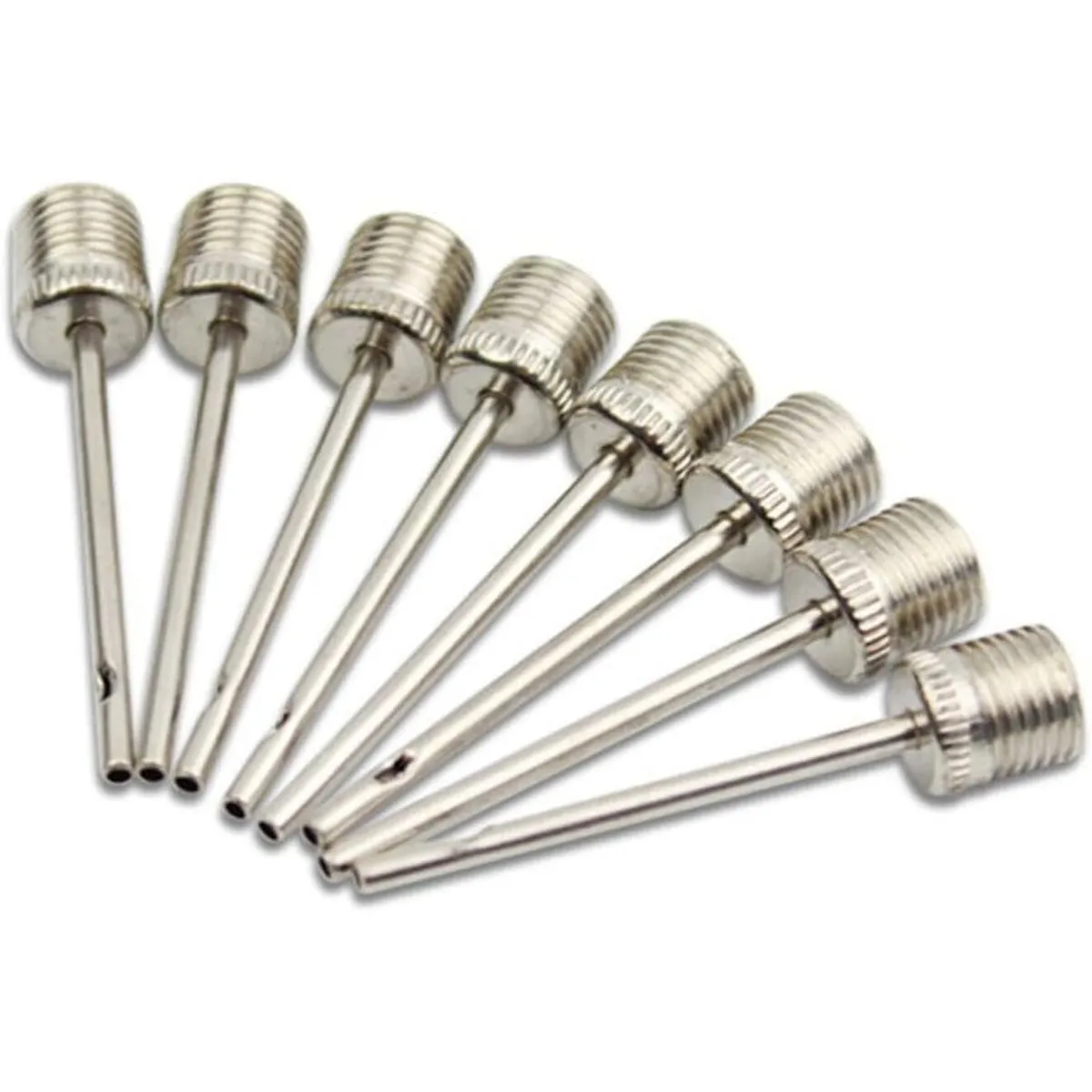 10 Pack Aluminum Alloy Ball Pump Needles Durable Air Inflation Needles