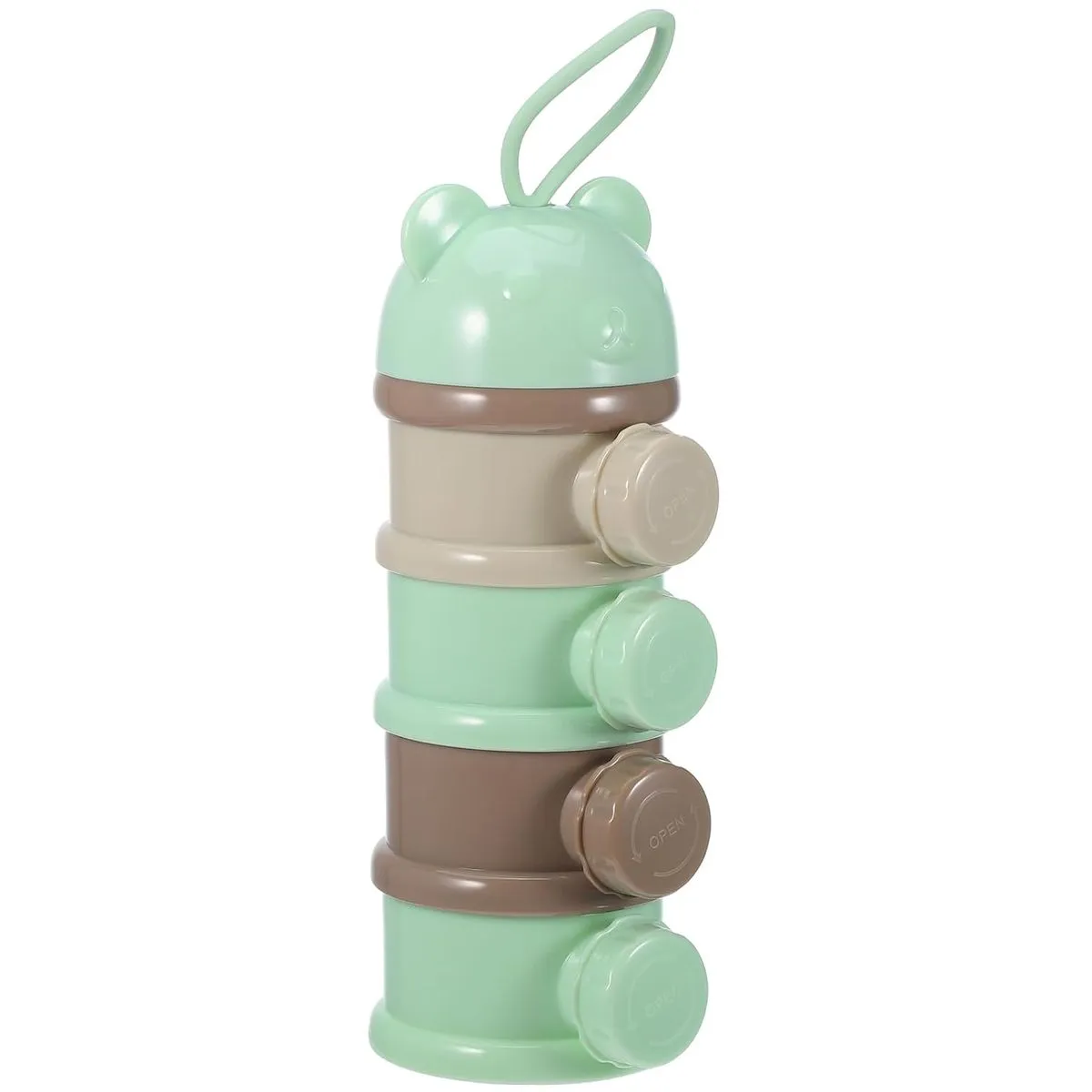 4-Layer Milk Powder Box Formula Dispenser On-the-Go Milk Powder Dispenser