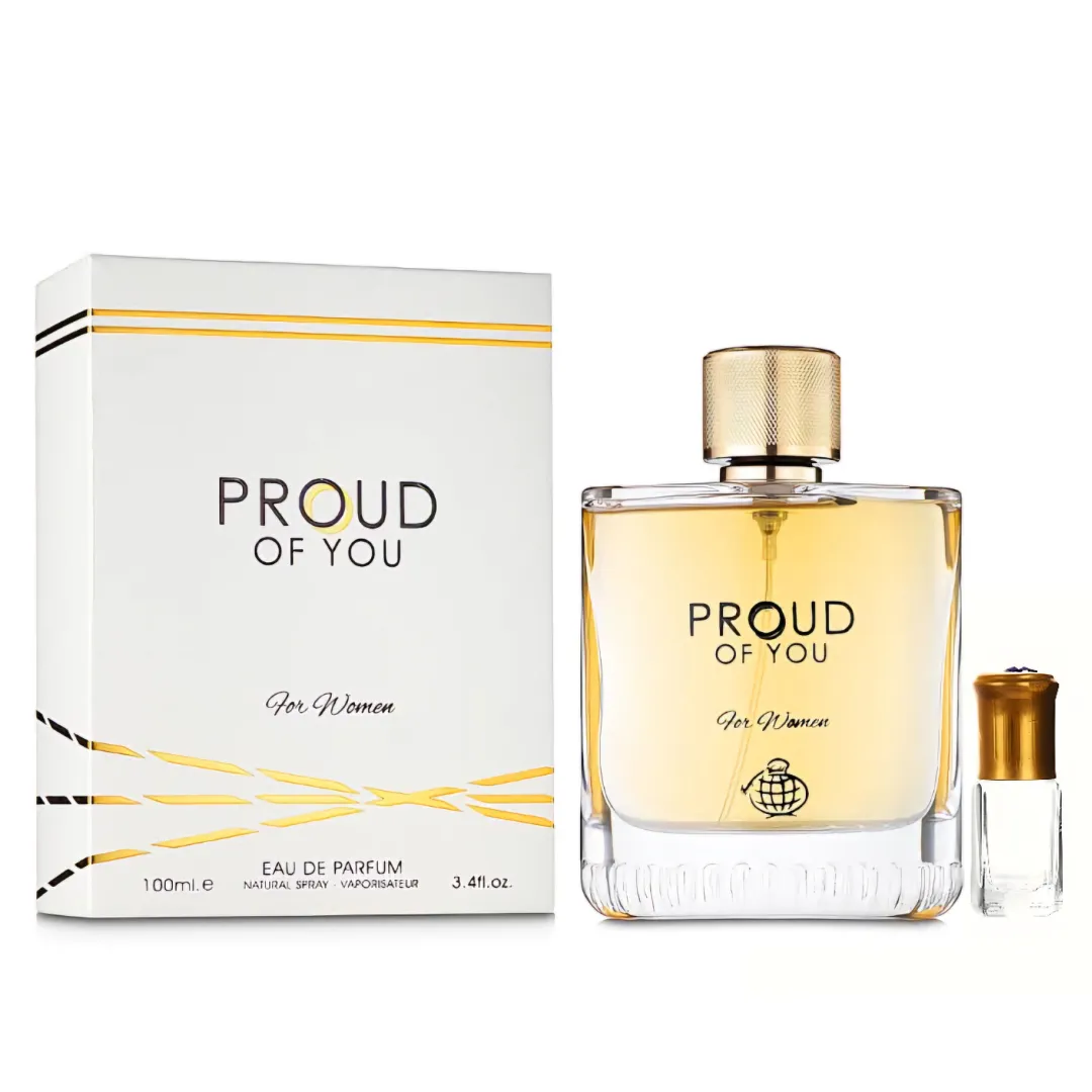 Proud of You for Women by Fragrance World EDP - 100ml + Perfume Oil