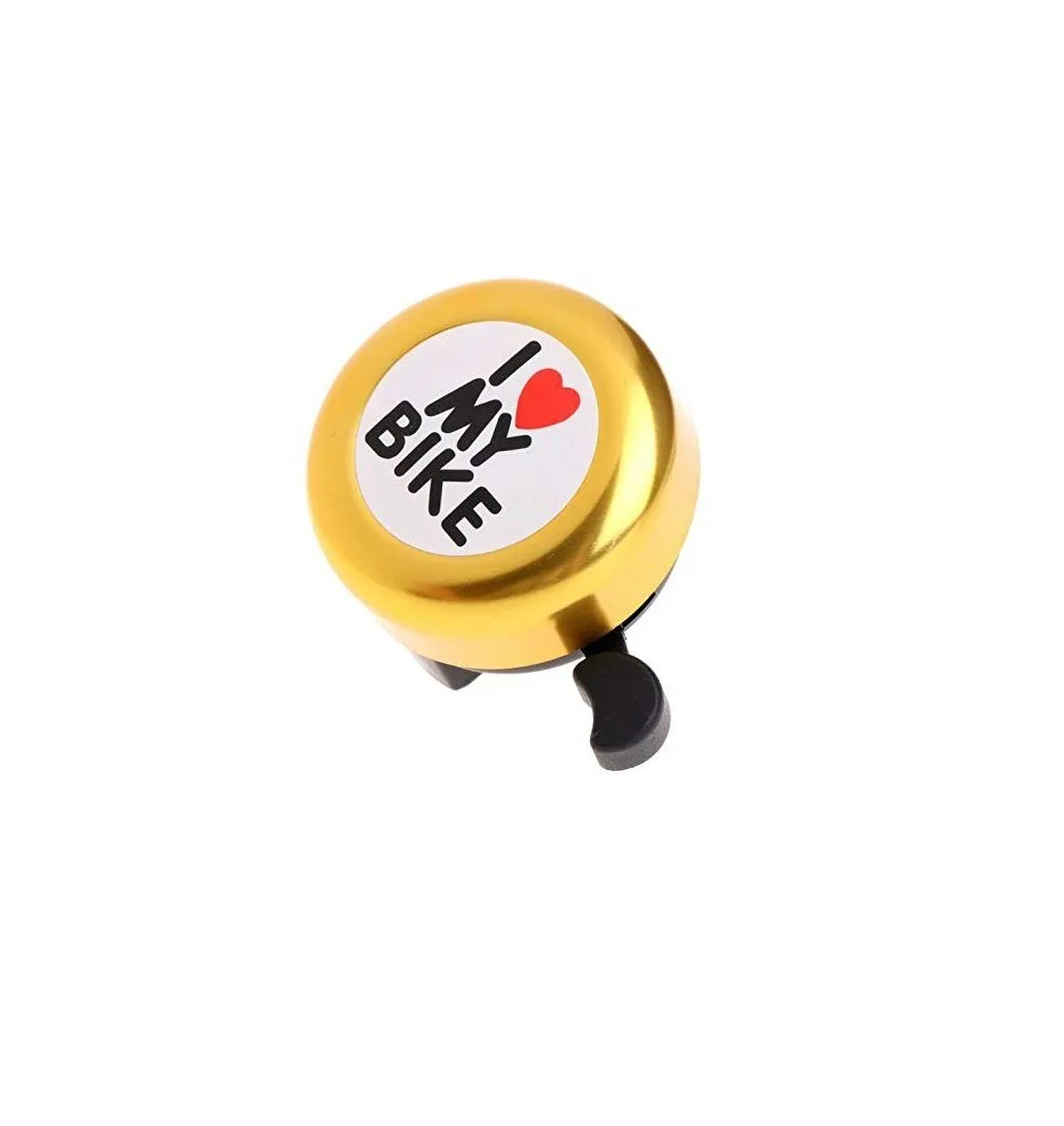 Bicycle Components & Parts Metal Handlebar Bicycle Bell - Yellow