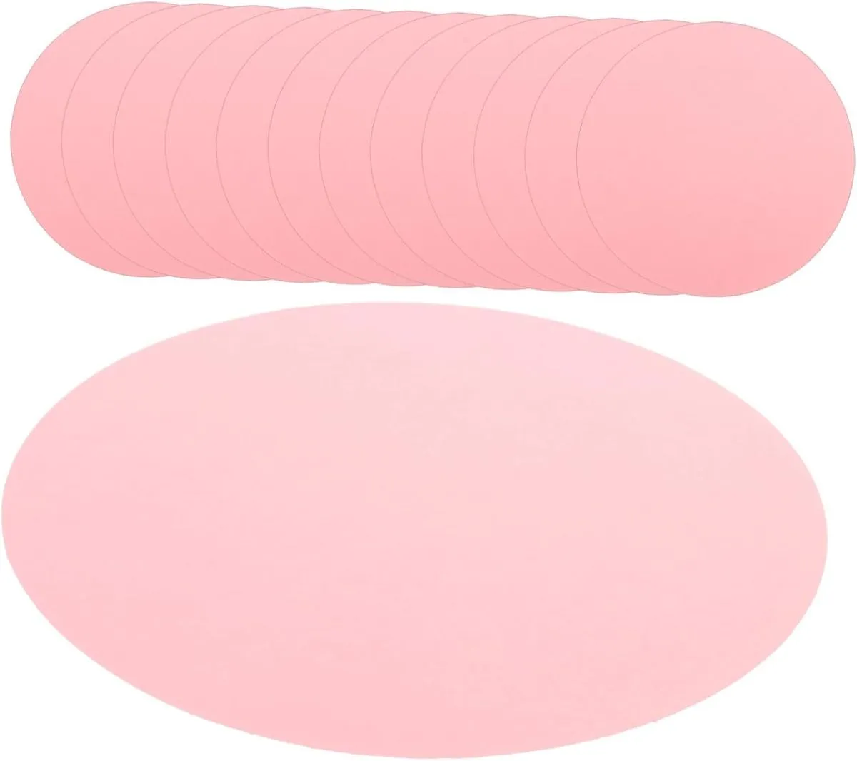 20 Pcs Round Cardstock for DIY Crafting Vibrant Thick Paper for Painting