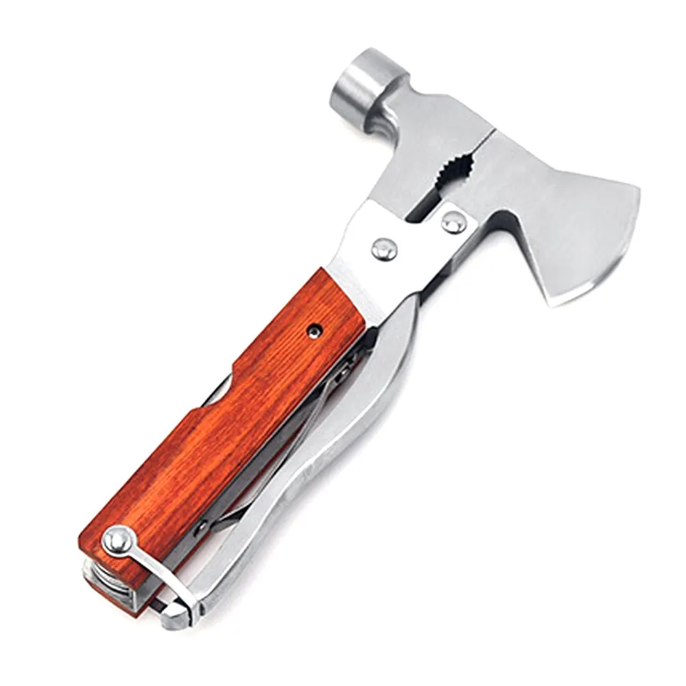 Multi Tool 12 in 1 Portable Hammer Axe For Outdoor, Camping, DIY & Repairs