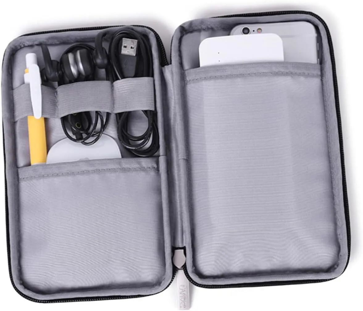 Electronics Protection Organizer Bag Polyester Storage Bag for Cables