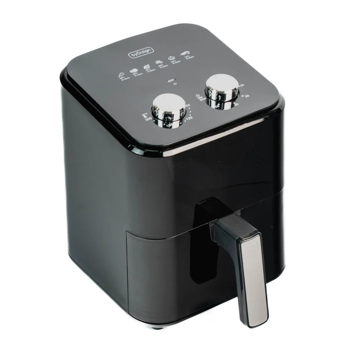 byD:sign 4L Air Fryer with Timer - Oil-Free Cooking & Rapid Air Tech