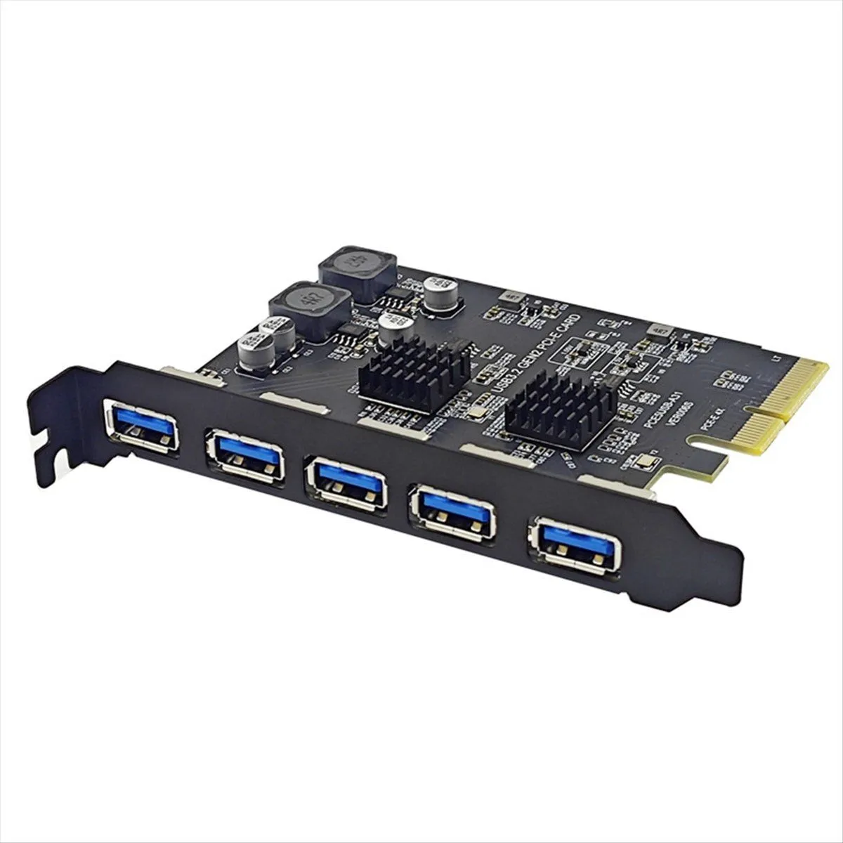 Pcie 4X To Usb3 2 5 Ports Expansion Card