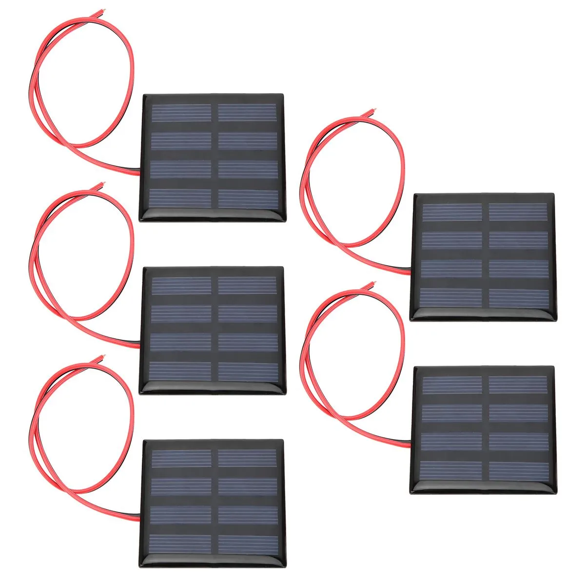 Mini Solar Panel 2V 150mA with Red Black Wire
