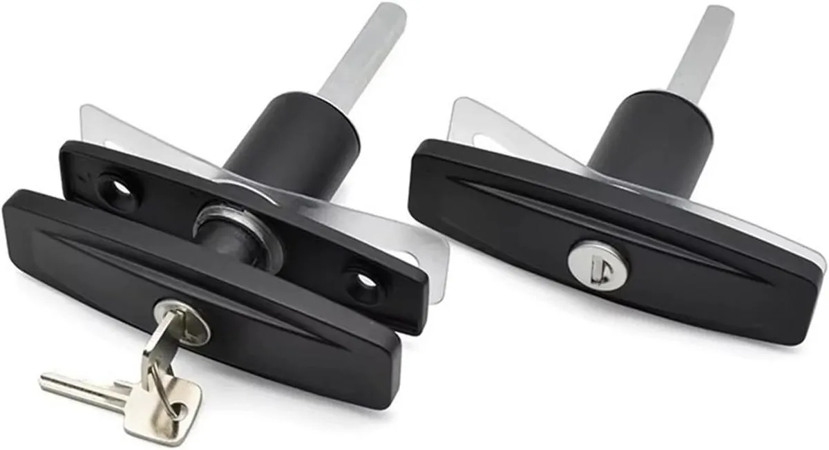 Stainless Steel T-Handle Panel Latch Lock for Trailer Truck