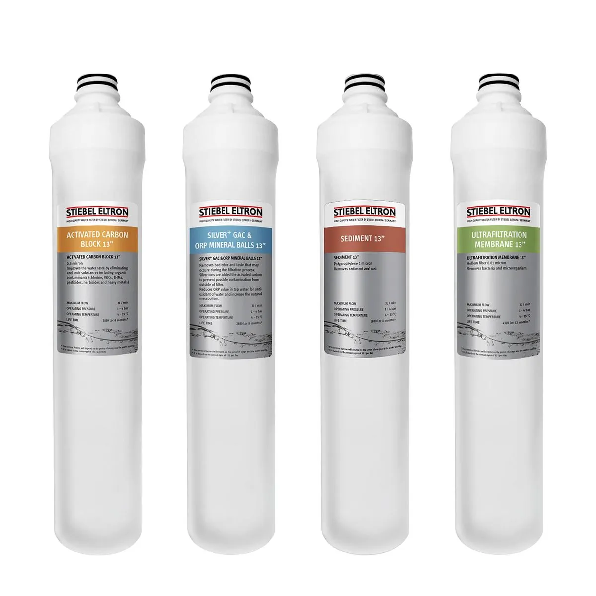 Stiebel Eltron - Stream 5 Replacement Set - Set of 4
