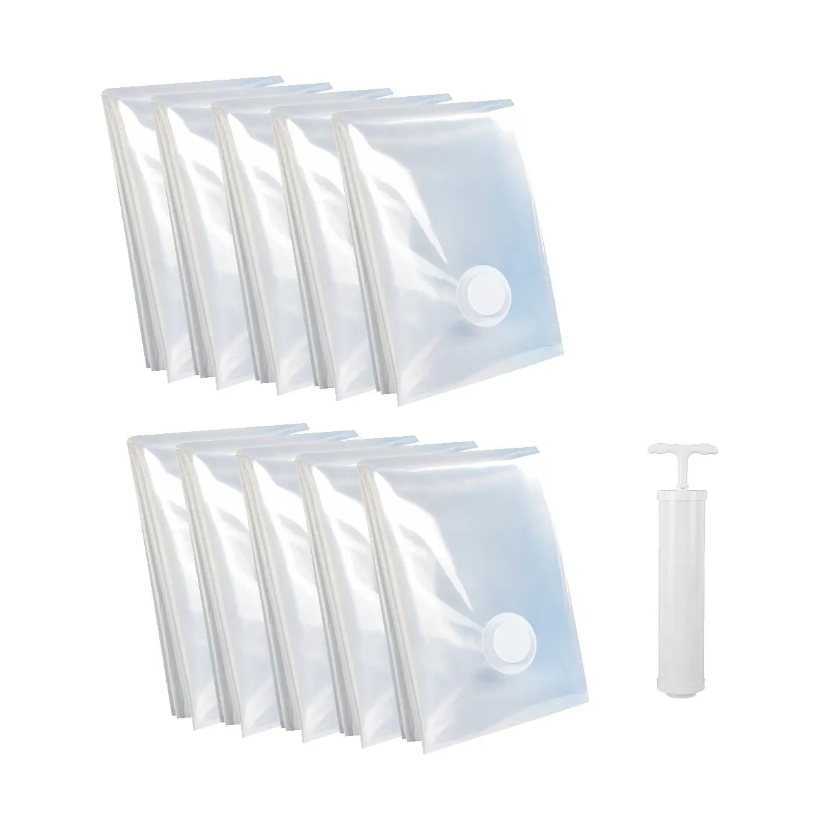 Vacuum Storage Bags 10 Pack Space Saver Bags Vacuum Seal Bags With Pump