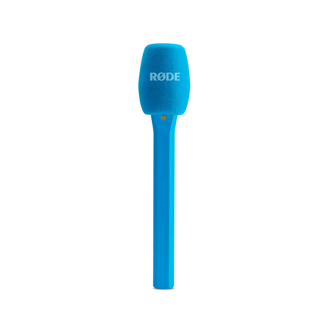 RODE Interview Micro Handheld Adaptor for Wireless Micro Audio Accessory - Blue
