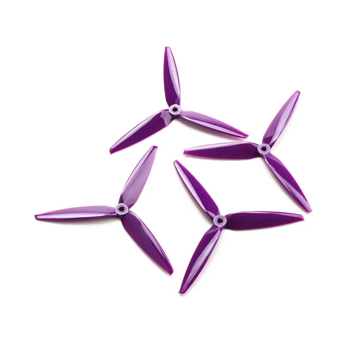 10Pairs Propeller 7X4X3 3 Blade For 7Inch 8Inch Fpv Rc Drone Purple