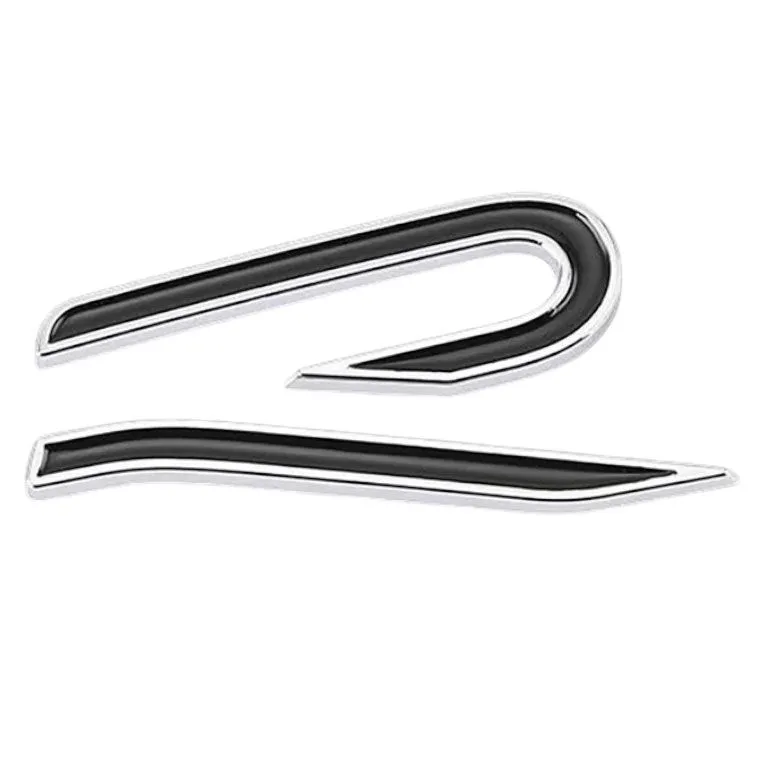 Mk8 R Design Raised Decal Sticker Badge