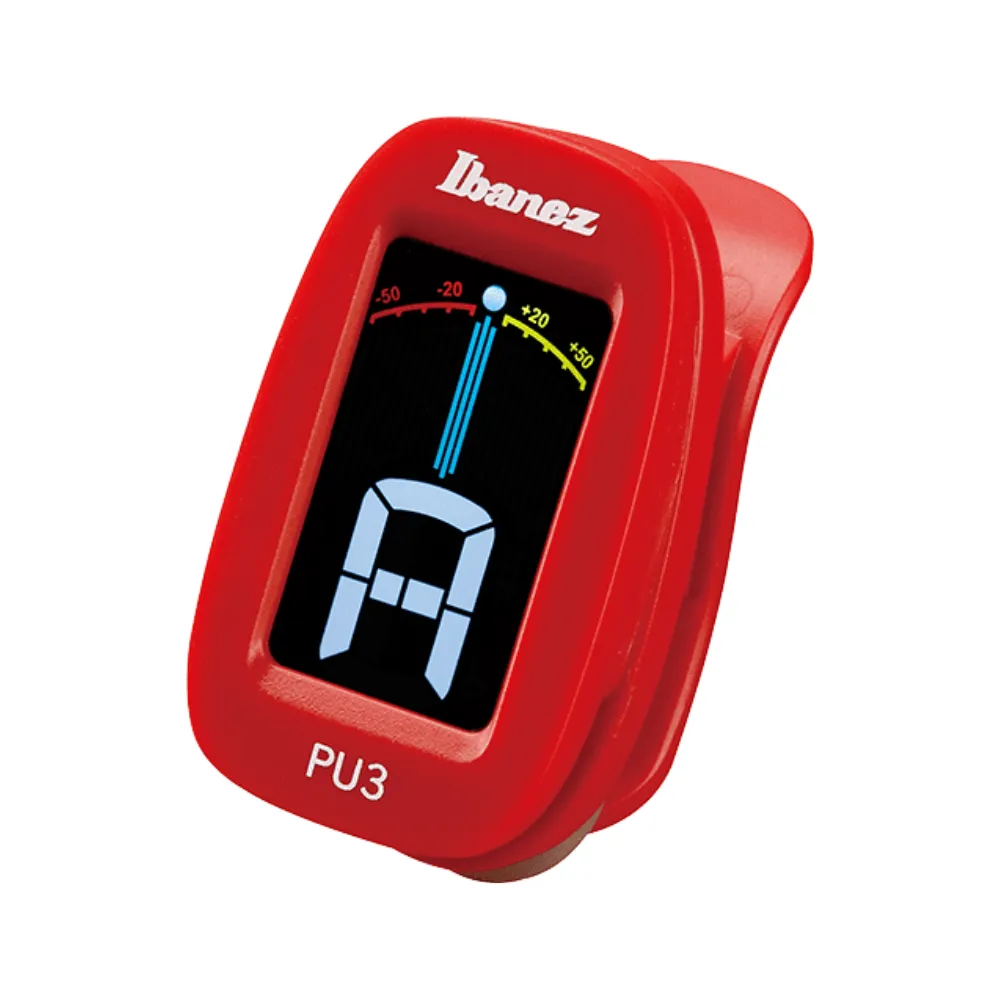 Ibanez PU3 Clip Tuner - Red