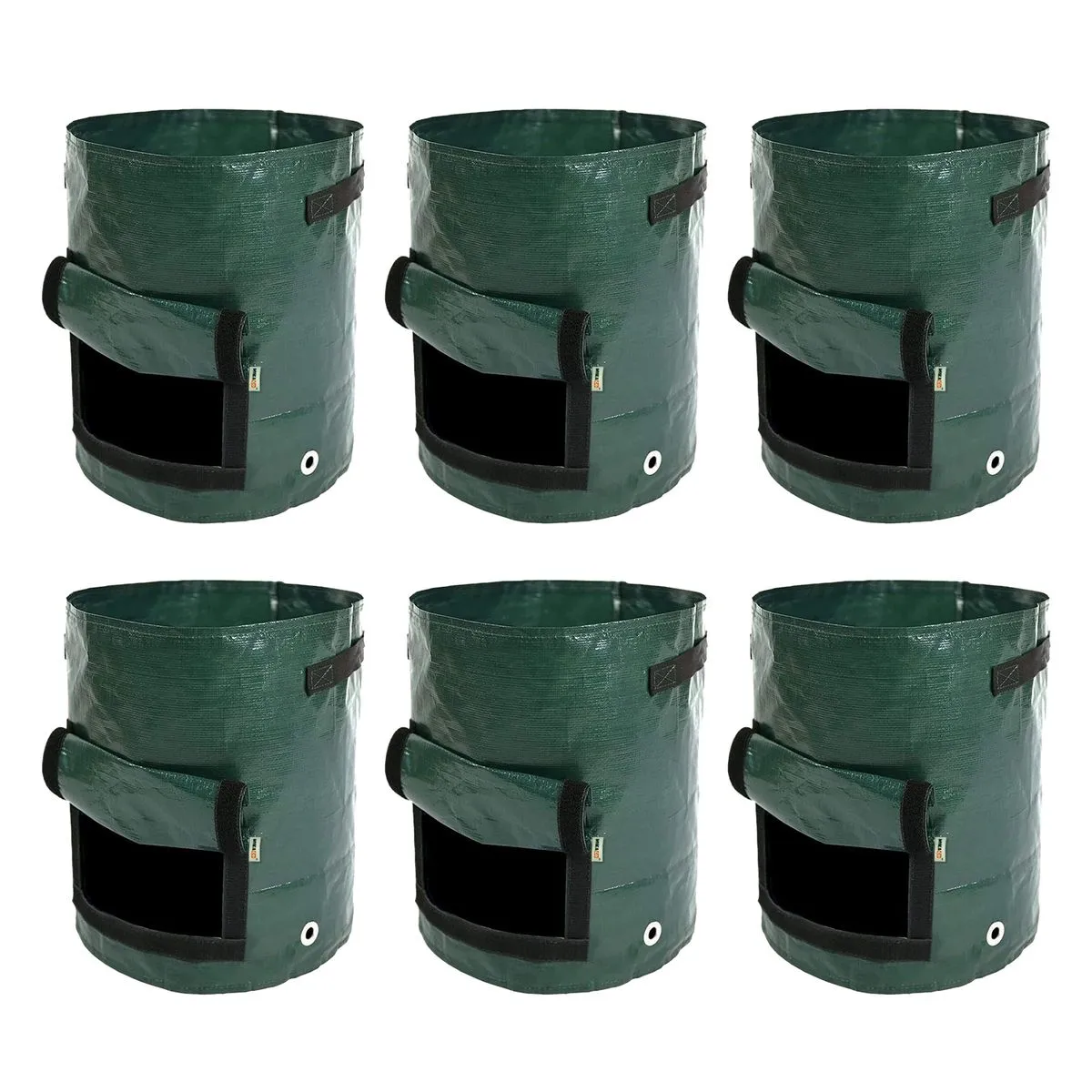 PE Grow Bags Garden Planting Bag-6-piece set