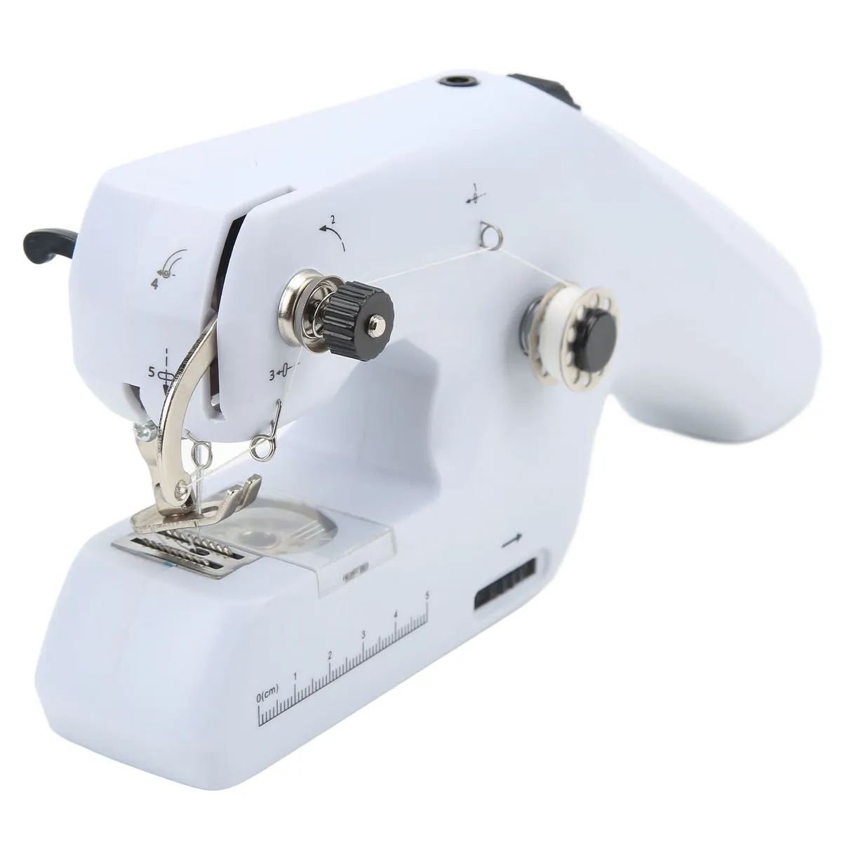 Portable Dual Line Handheld Sewing Machine 110-240V