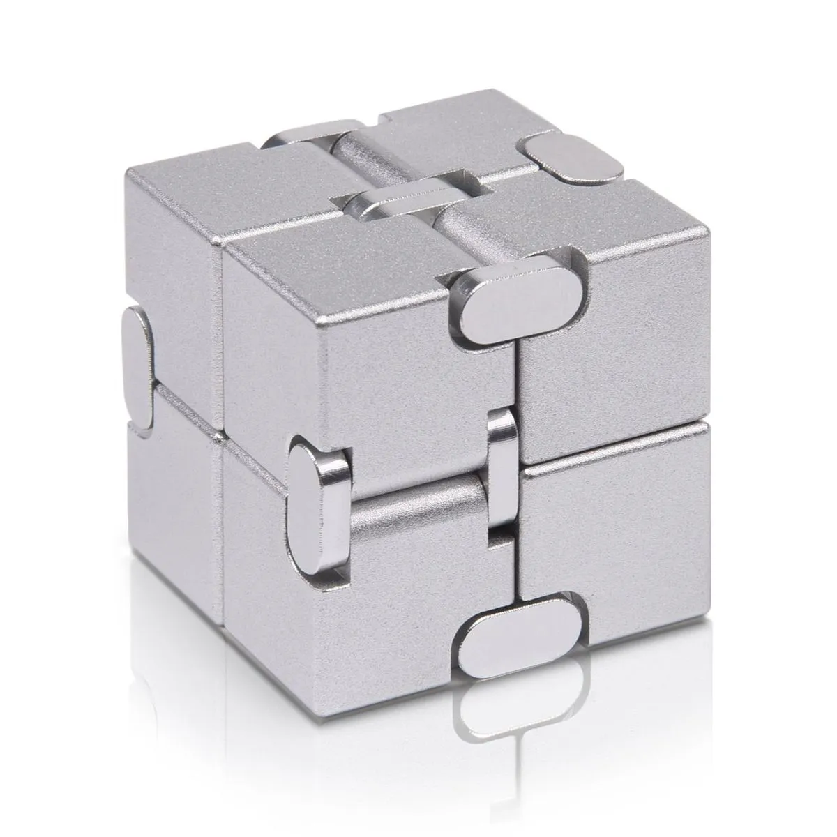 Infinity Cube Fidget Toy-Metal Stress Relief Cube