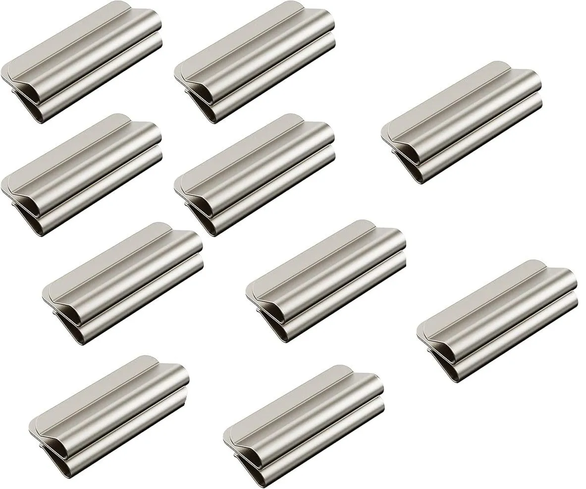 10 Pairs Magnetic Curtain Clips,No Drill Detachable Buckle for Curtains