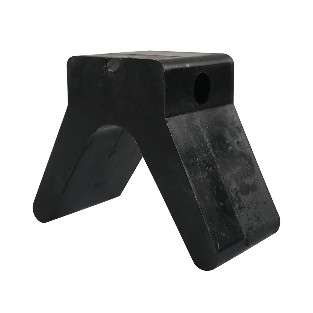 V-Style Boat Trailer Bow Stop Block Rubber