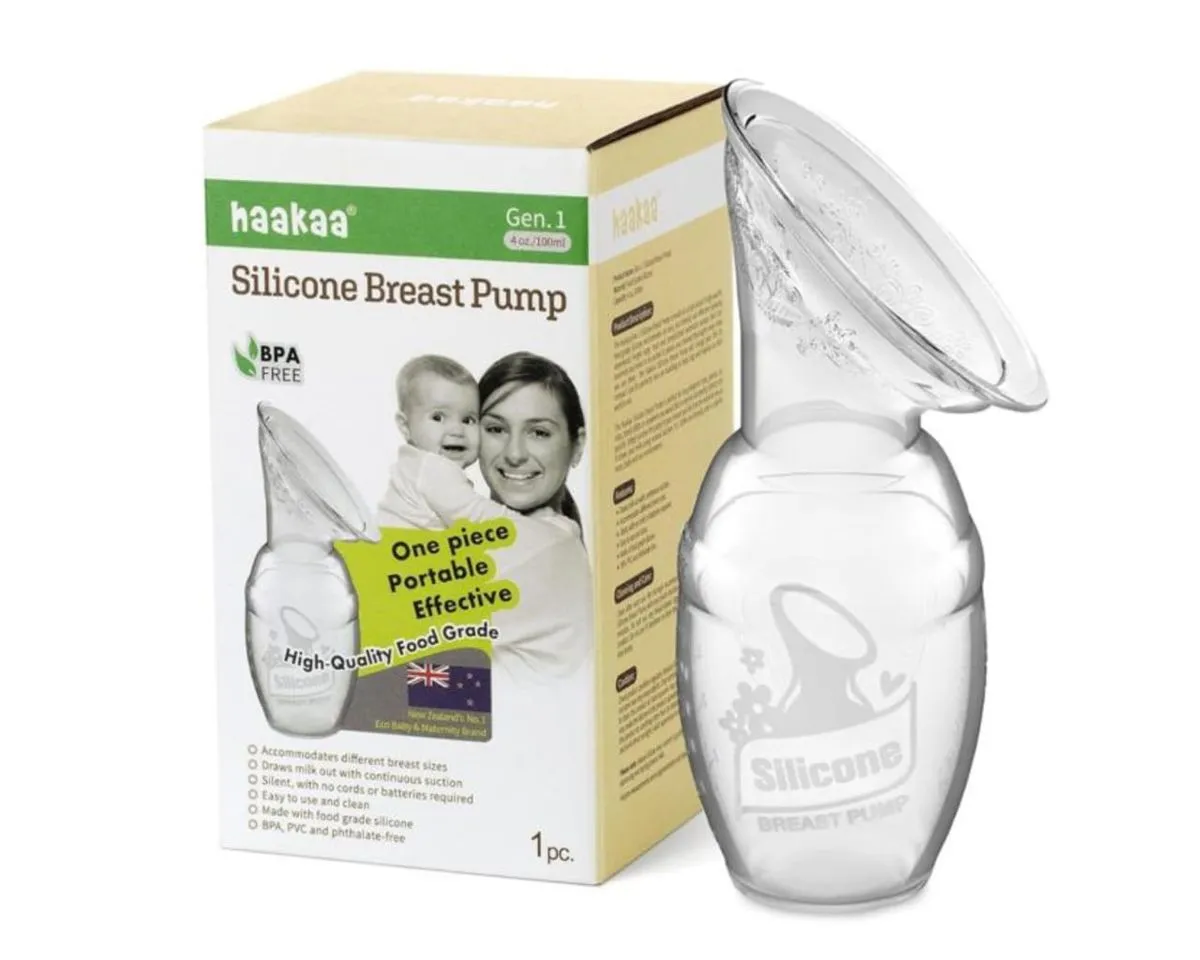 Haakaa Silicone Breast Pump - 100ml