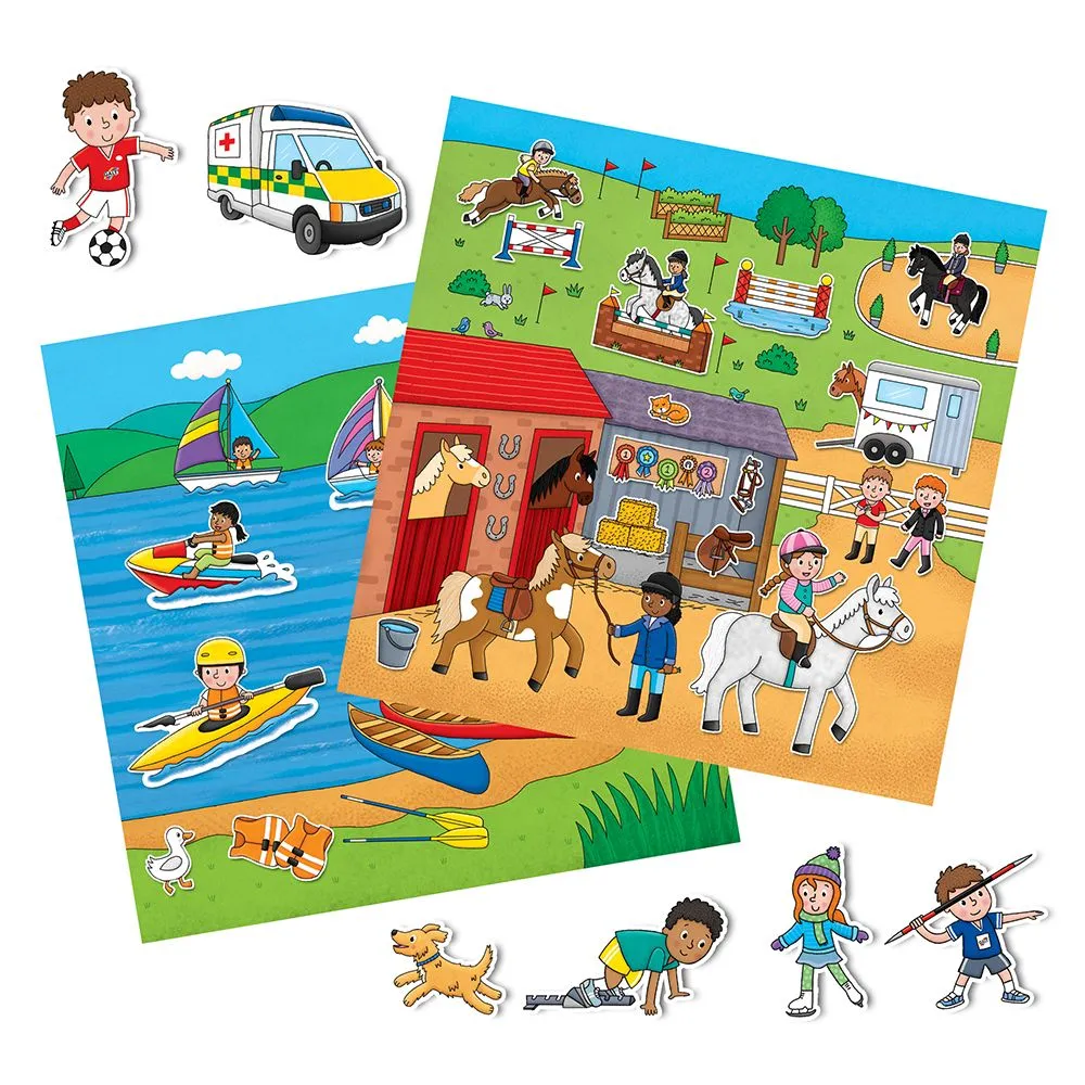 Galt Reusable Sticker Book - Sports
