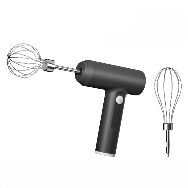 Portable 3-Speed Wireless Electric Hand Mixer, Egg Beater for Baking Dough