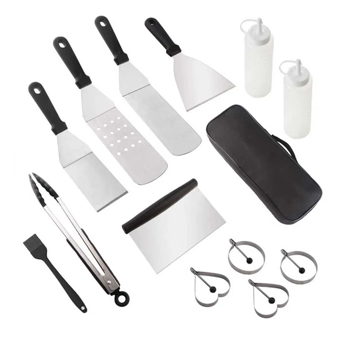 Killer Deals BEICHEN 14 Set Braai/ Camping Flat Grill Tool Accessories Set