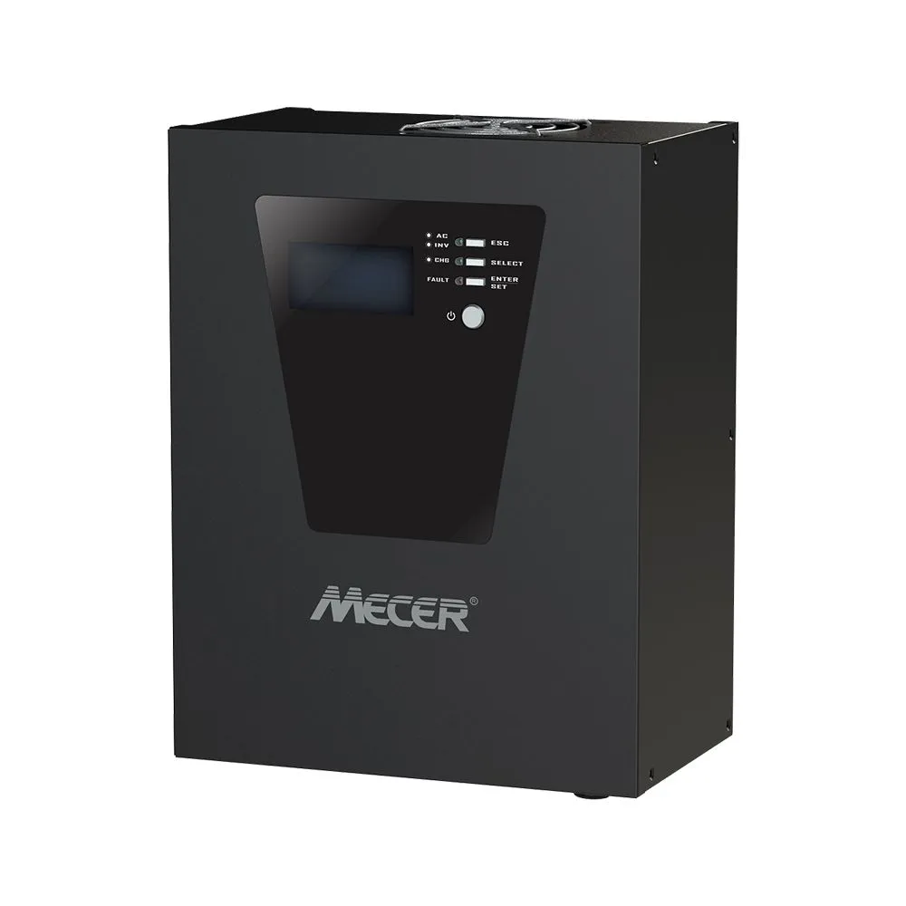Mecer 2400VA, 1800W, 24V Inverter With MPPT Solar Charger