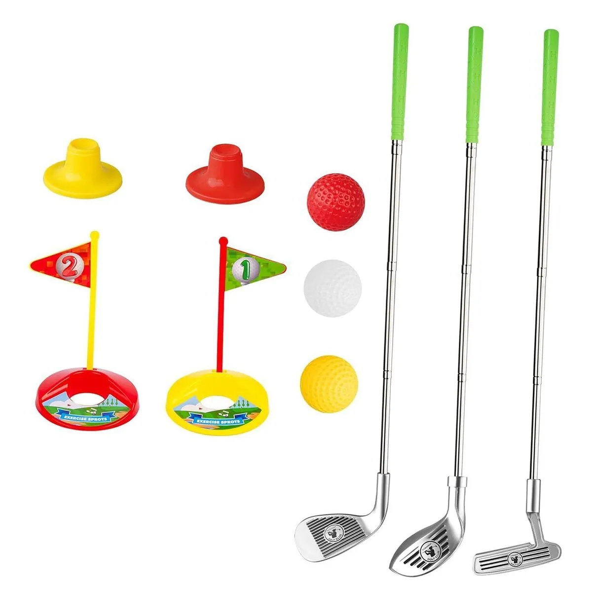 Toddlers Golf Set Boys Girls Golf Toy Practice Set for Indoor Outdoor