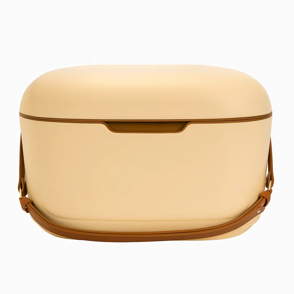 12L Portable Cooler Box - Khakhi