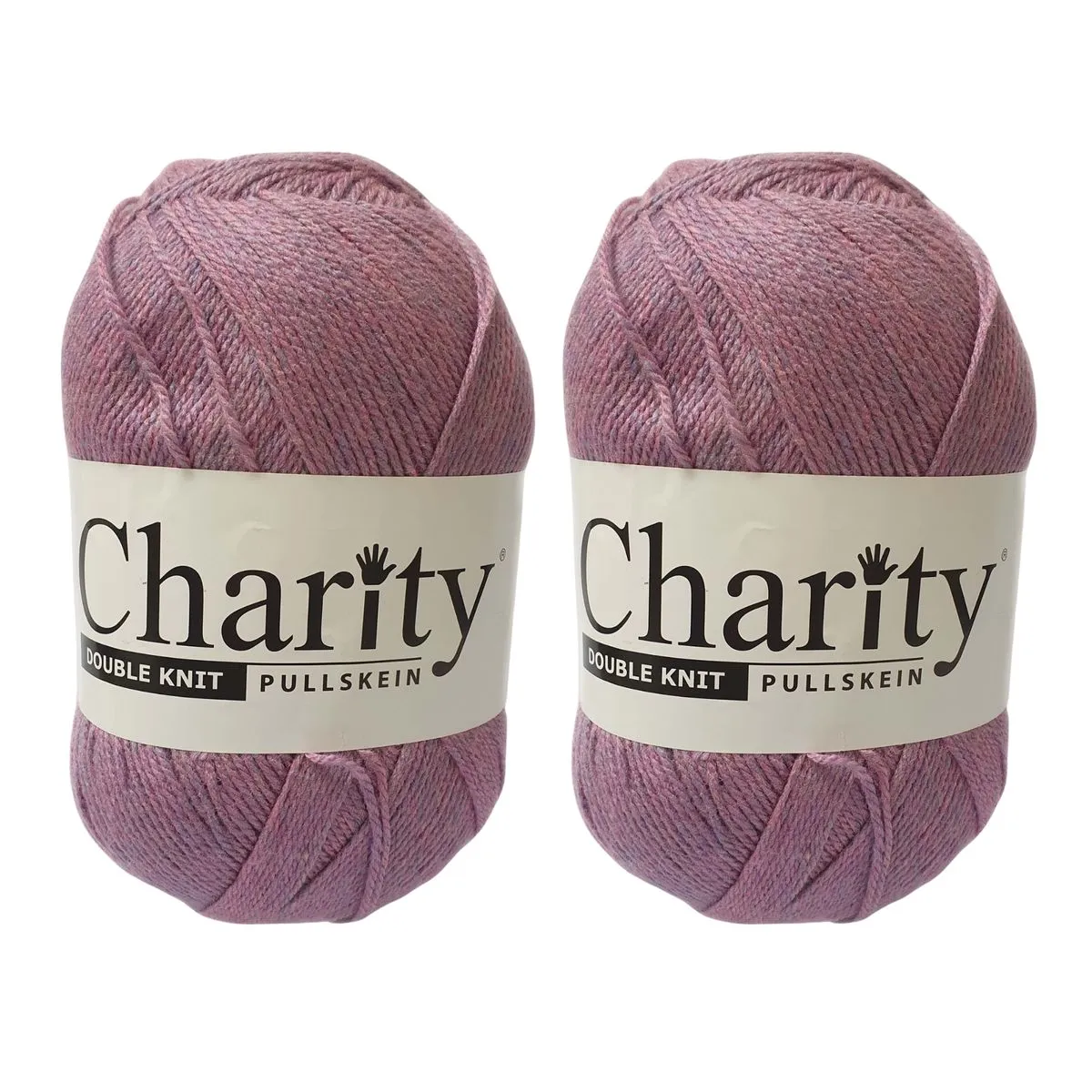 Elle Wool - Charity Double Knit Yarn (2 x 300g pack) - 710 Thistle