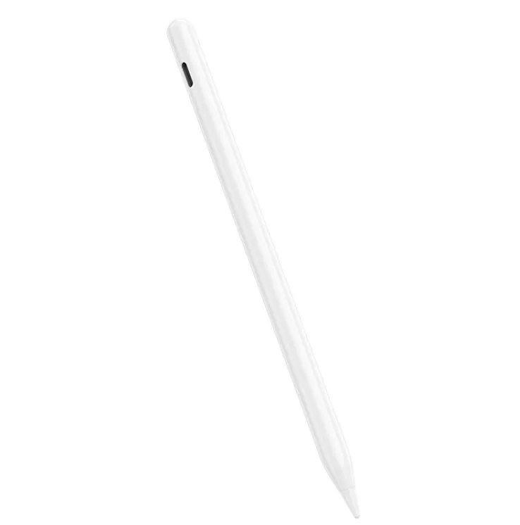 Digital Display Smart Stylish Pen Compatible With IOS ipad Brofone white