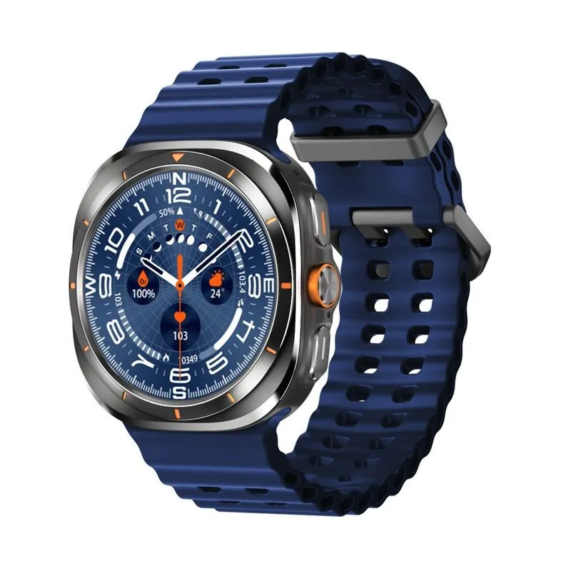 Blue HD8ultra 1.46" Smartwatch BT Call Heart Rate IP68