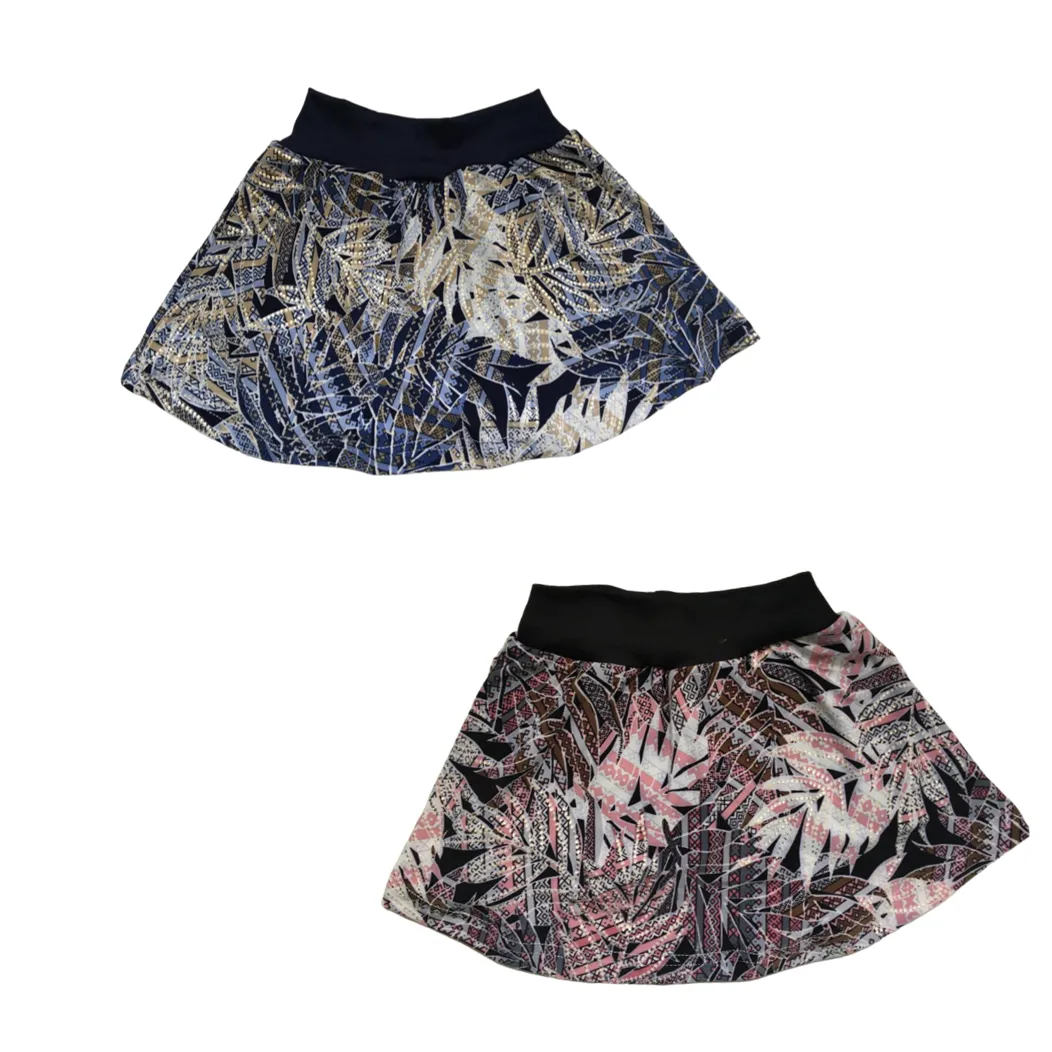 Baby and Toddler Bummy Skirts -2 Pack- Navy and Gold & Black and Pink