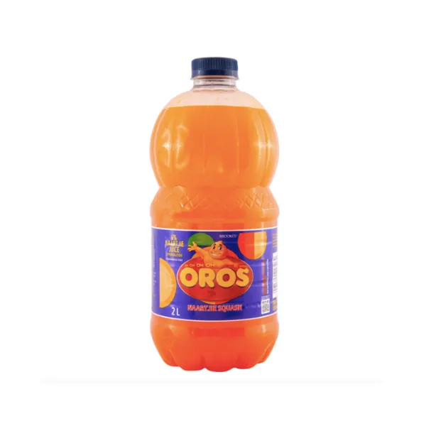 Oros Naartjie Flavoured Fruit Squash - 12 x 2L